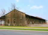 Bijušās Rīgas Preču dzelzceļa stacijas ēka. 2010.g.<br>Avots: riga.in