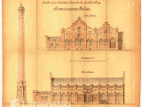 Blueprint of the Riga city power plant developed in 1902 by renowned German engineer Oskar von Miller<br><i>Blueprint from the Latvenergo AS Power Industry Museum archives</i>