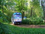 10.tramvajs Bišumuižas galapunktā<br>Avots: lv.wikipedia.org, ScAvenger, 22.05.2010
