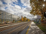 Dzelzceļa stacija Brasa, 30.10.2024.<br>Avots: Facebook.com, Latvijas dzelzceļš
