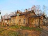 Старое здание станции Иманта, 06.11.2011.<br>Источник: wikimedia.org, ScAvenger (Jānis Vilniņš).