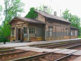Imantas veca dzelzceļa stacija, 25.06.2004.<br>Avots: lv.wikipedia.org, Jānis U.