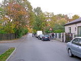 Kurmju iela pie Ežu ielas krustojuma, 16.10.2016.<br>Foto: Olgerts V., commons.wikimedia.org/w/index.php?curid=52367242