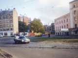 Tvaika ielas sākums Tilta un Ganību dambja krustojumā 1997.g.