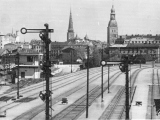 Станция Торнякалнс в 1935 году<br>Источник: Музей истории железной дороги